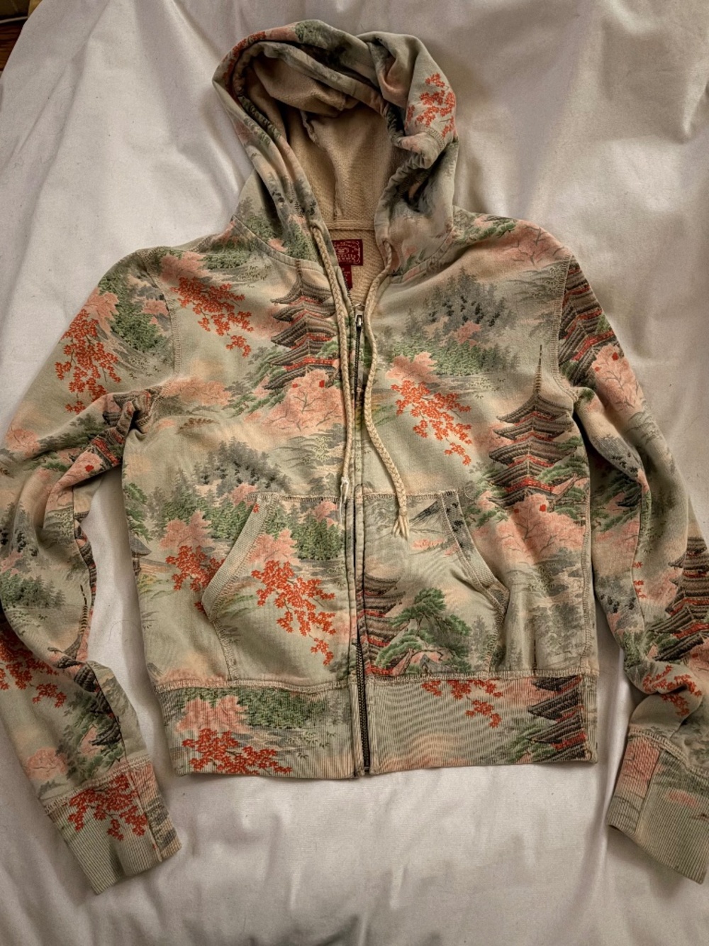Lucky Vintage Graphic Cotton Hoodie